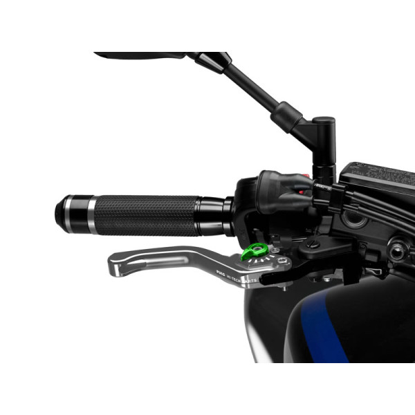 Puig Short V3 Brake (Silver Lever With Blue Selector) Green